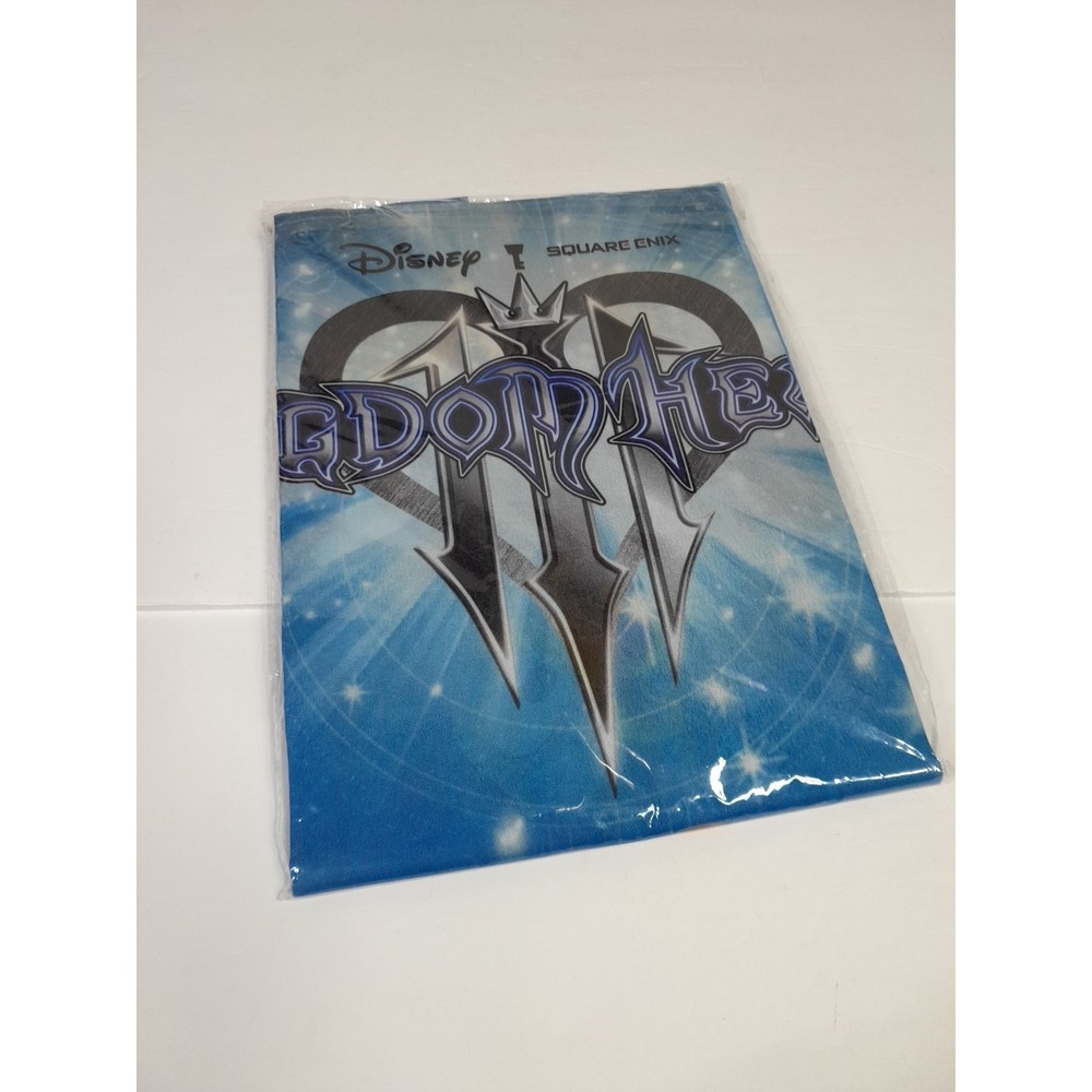 Disney Square Enix Kingdom Hearts Fabric Flag Wall Art 27X40 Promo PS